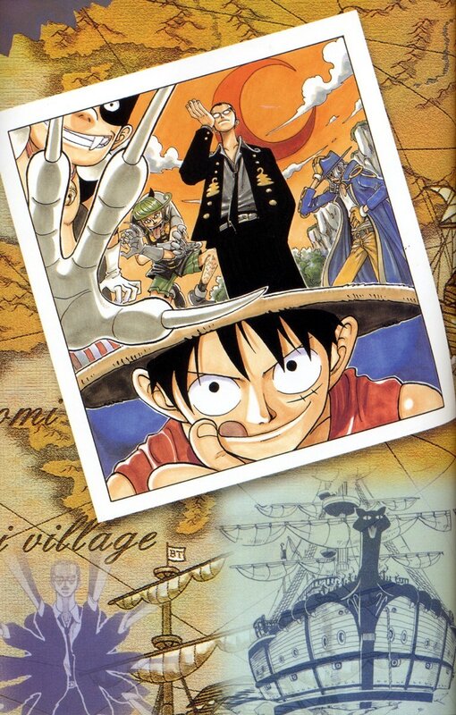 One Piece manga cover art