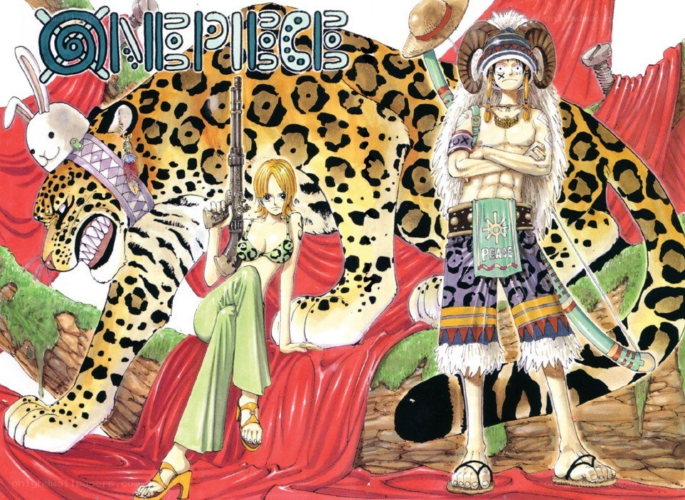 One Piece manga illustration