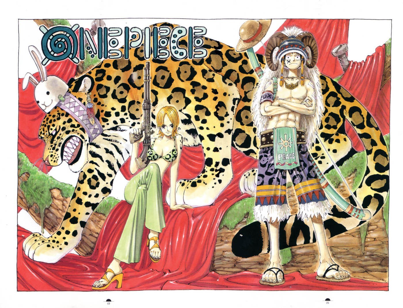 One Piece manga illustration