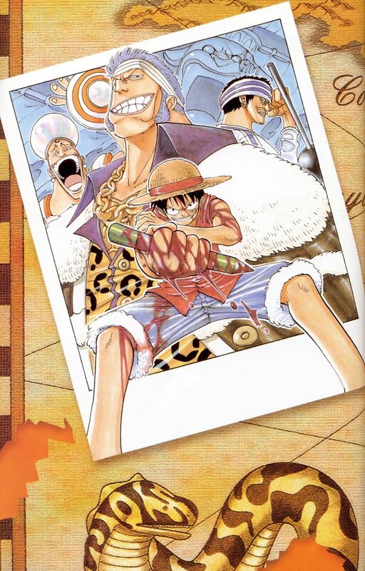 One Piece manga illustration