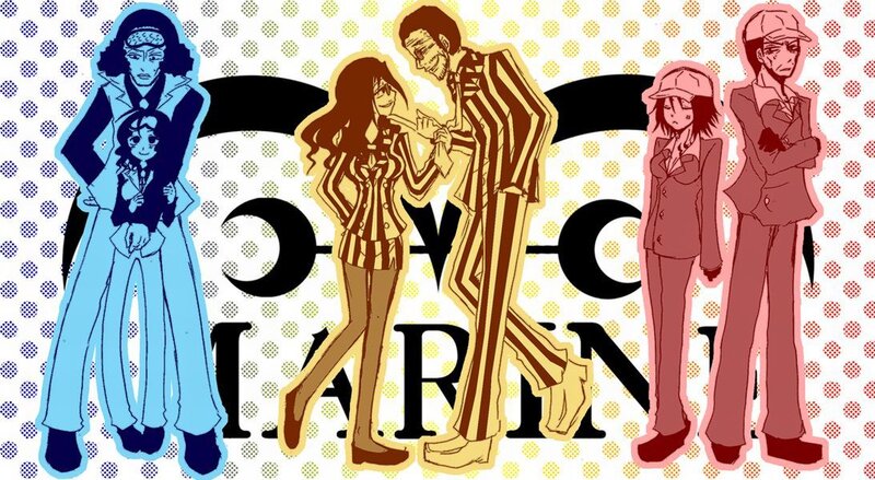 One Piece Marine characters