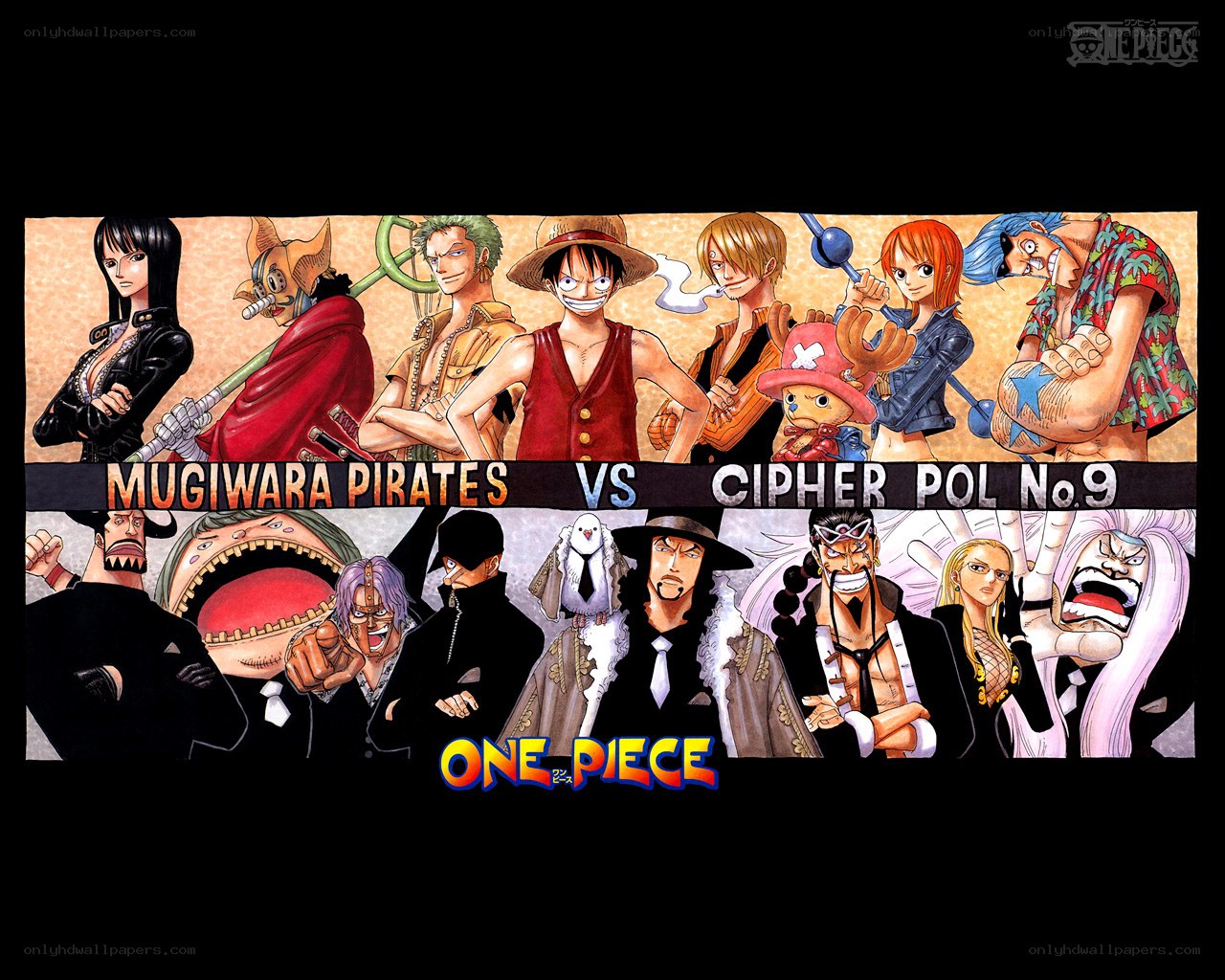 One Piece pirate battle