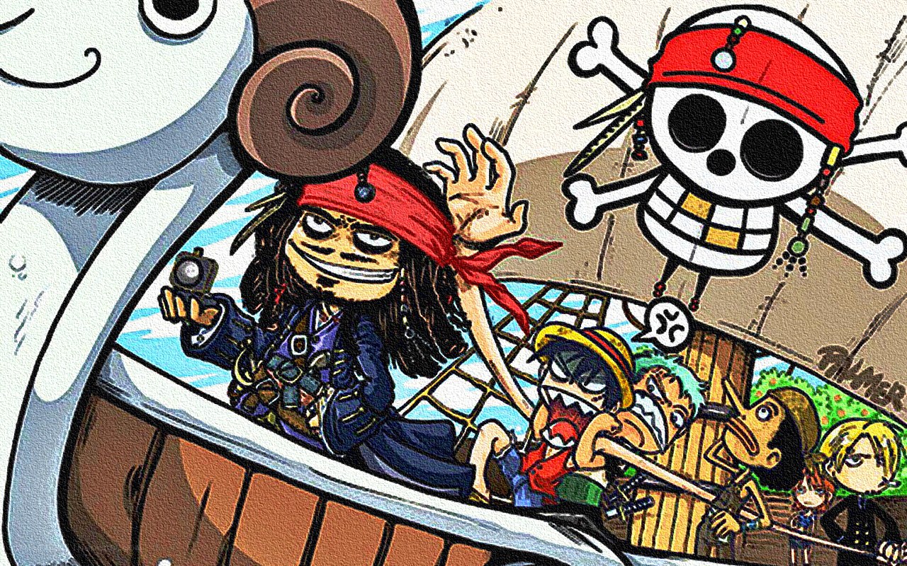 One Piece pirate crew