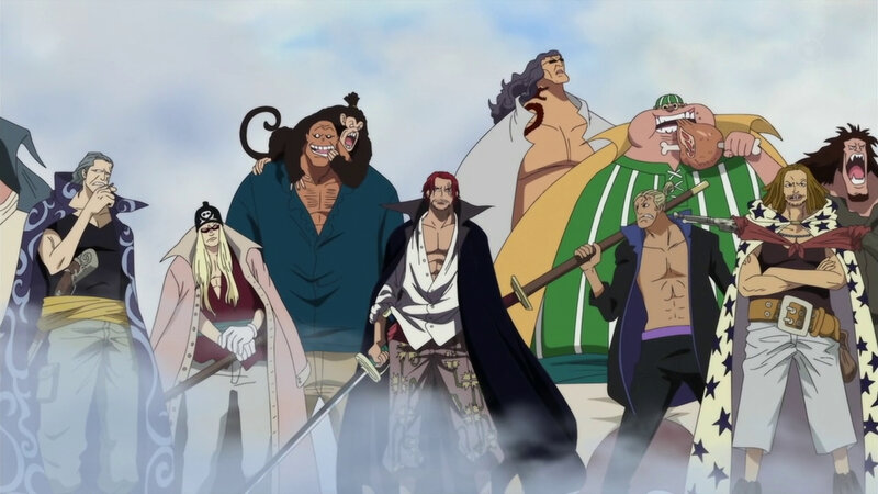 One Piece pirate crew
