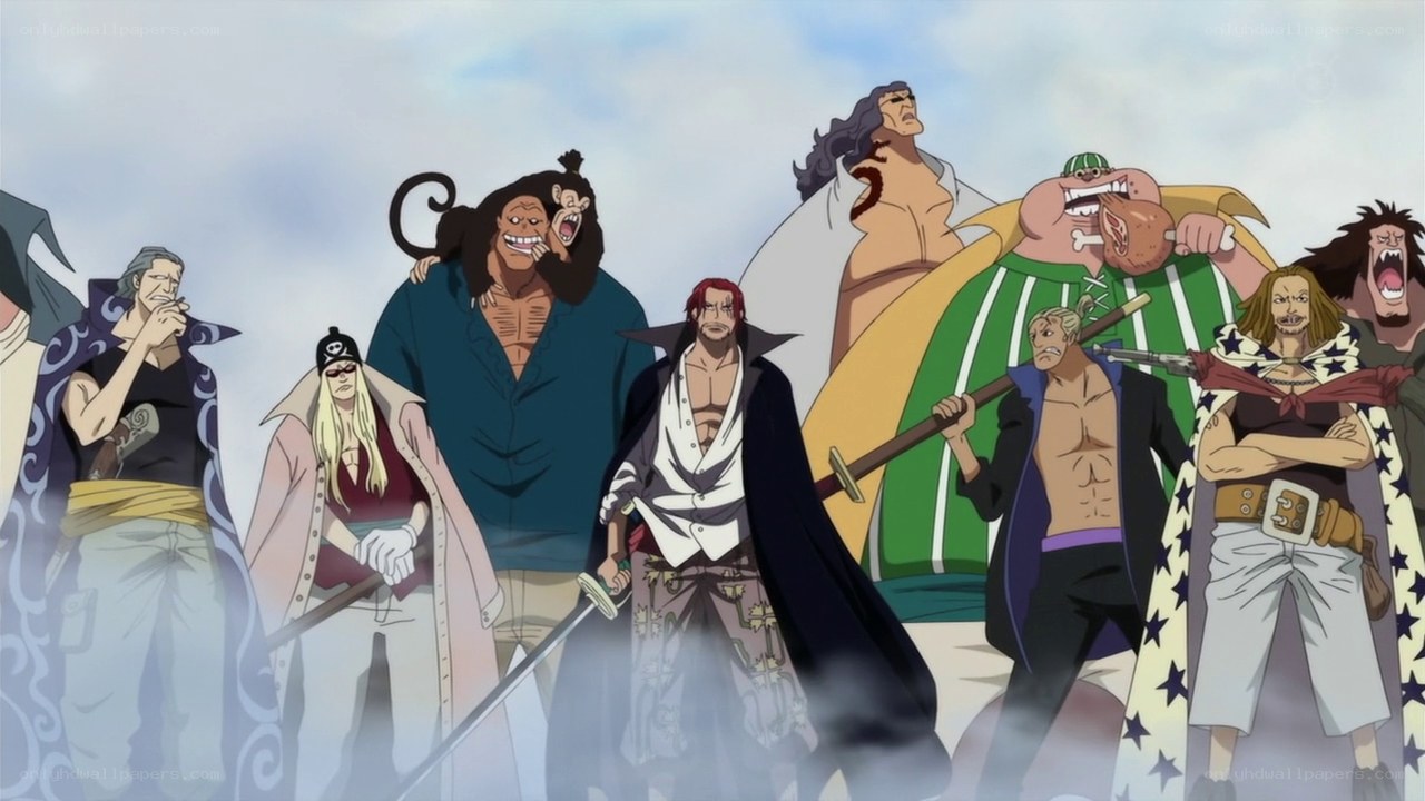 One Piece pirate crew