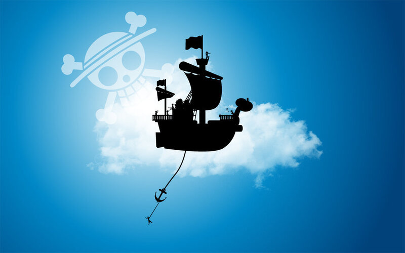 One Piece ship silhouette