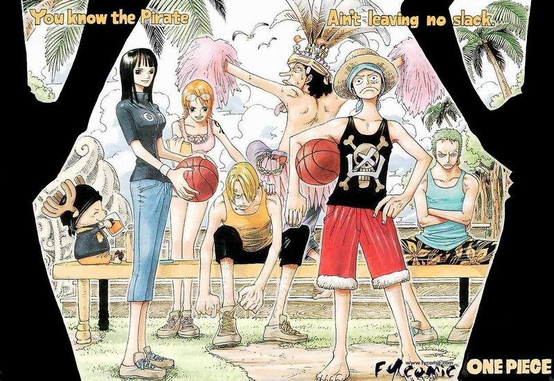 One Piece team basketball