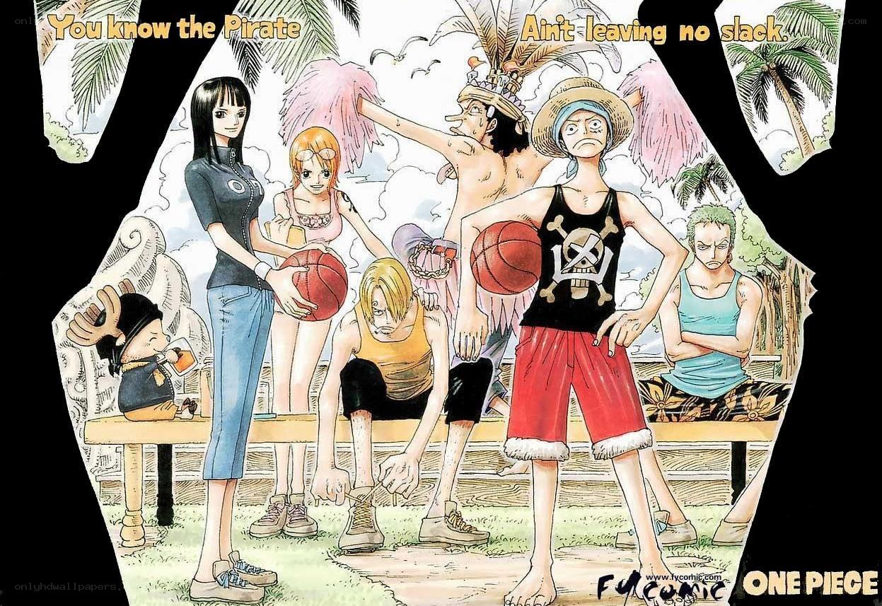 One Piece team basketball