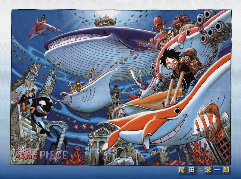 One Piece underwater adventure