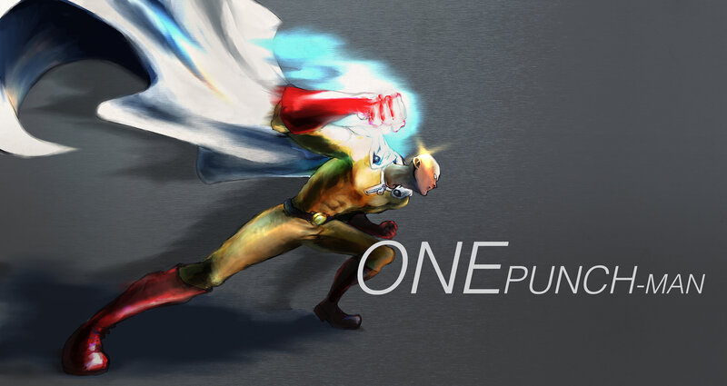One-Punch Man Character — Gray