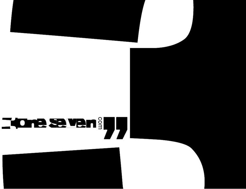 One Seven logo design