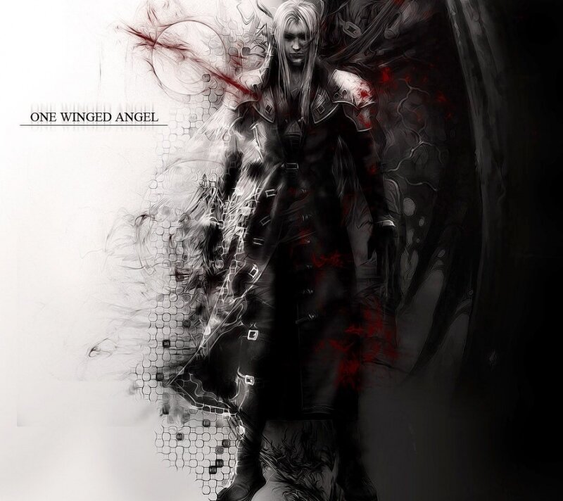 One-winged Angel — Black, Dramatic