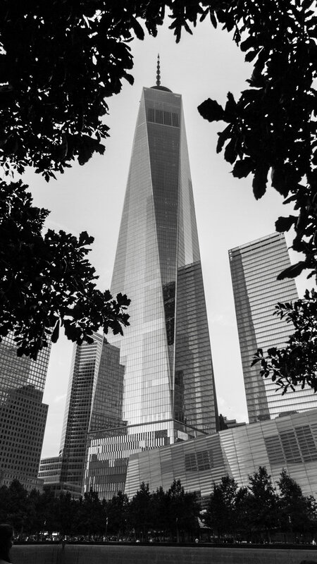 One World Trade Center — Black, Dramatic, Photograph
