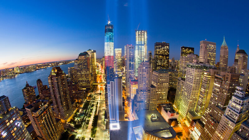 One World Trade Center — Blue, Dramatic