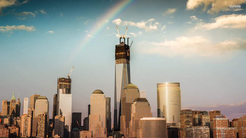 One World Trade Center — Blue, Serene