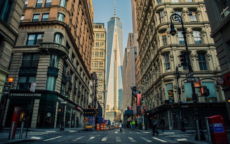 One World Trade Center — Gray, Urban, Afternoon, Photograph