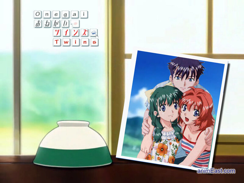 Onegai Twins photo on windowsill