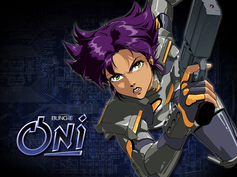 Oni anime character artwork