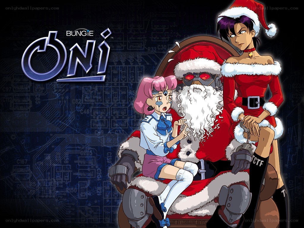 Oni game promotional art