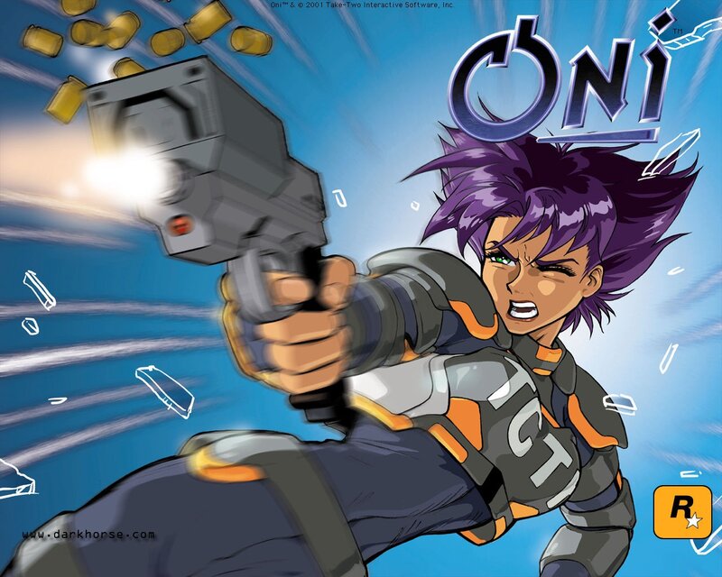Oni video game artwork