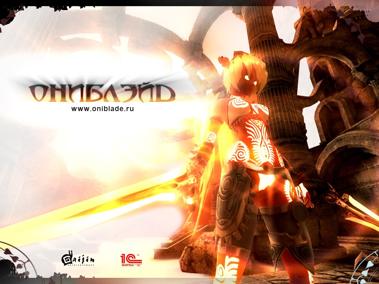 Oniblade character art