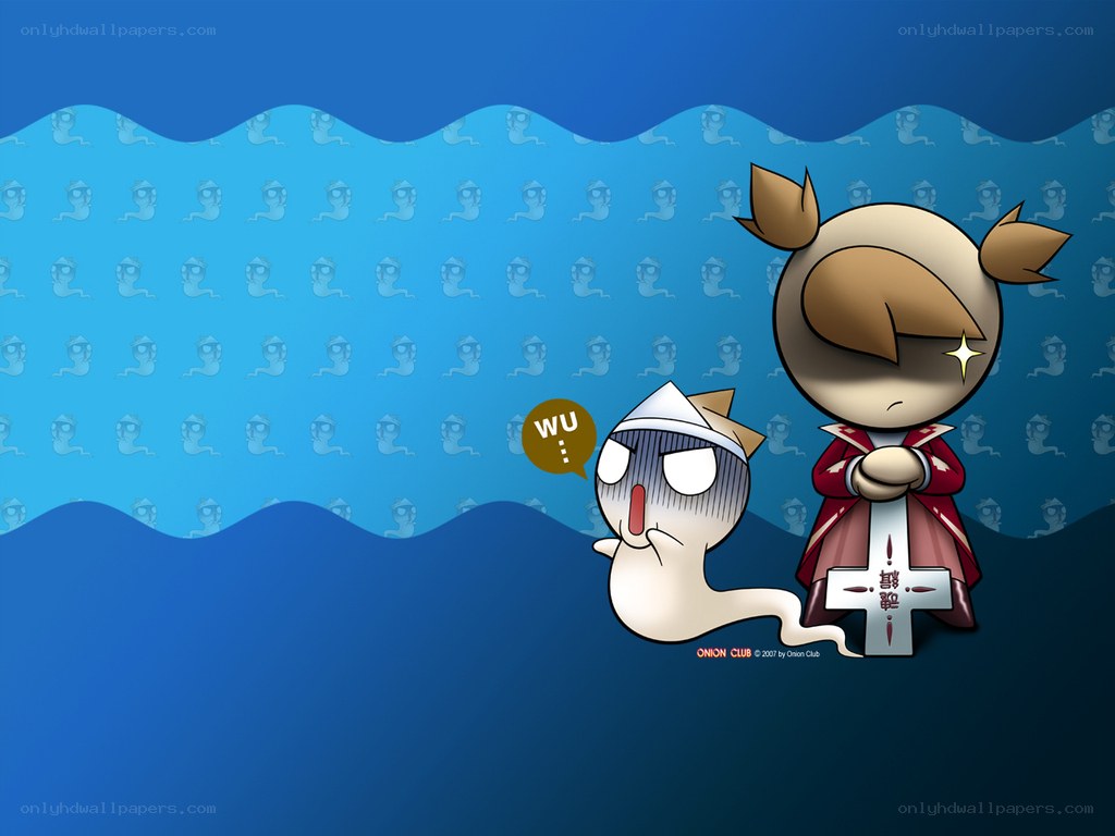 Onion Club characters wallpaper
