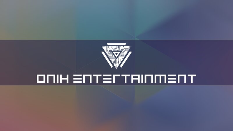 Onix Entertainment Logo — Purple, Modern, Vector Art
