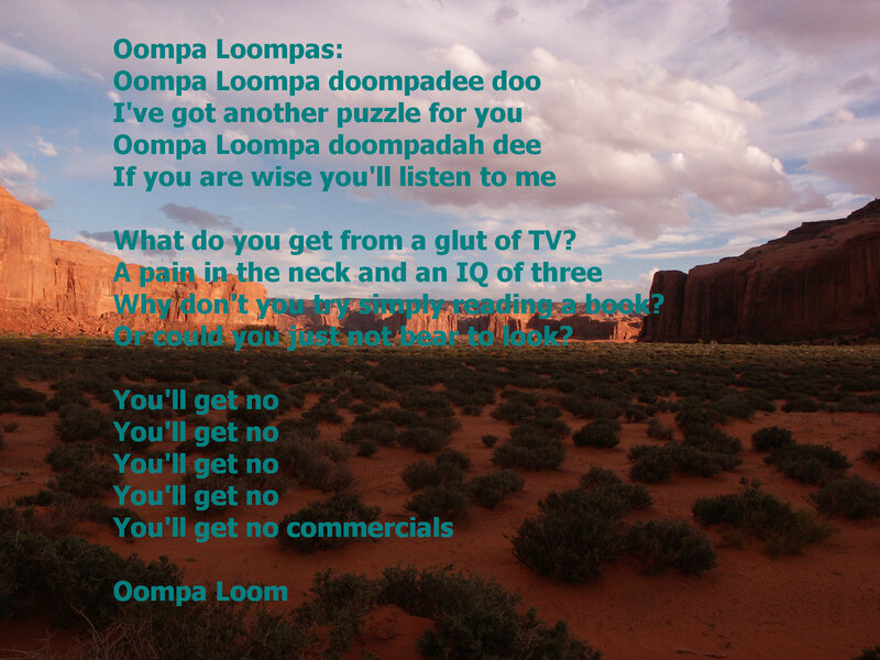 Oompa Loompas poem