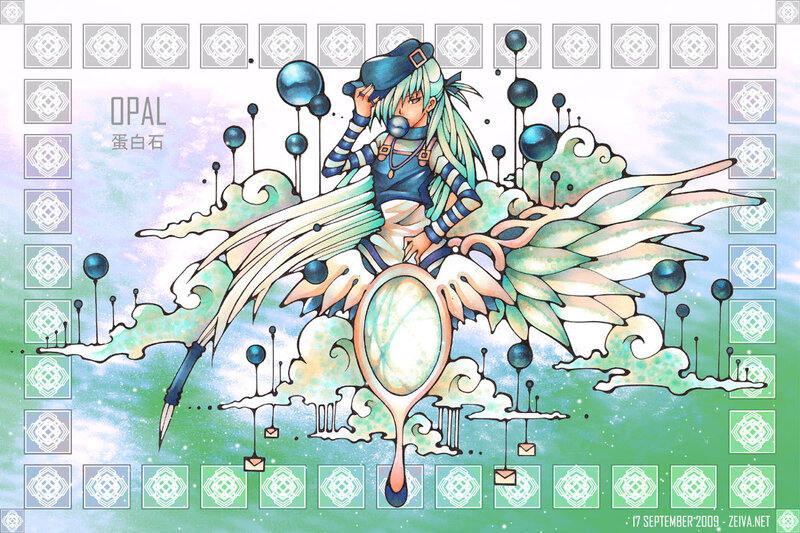 Opal character art