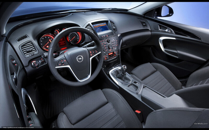Opel Astra interior view