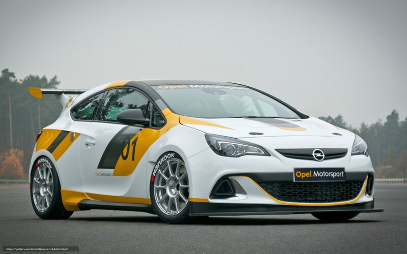 Opel Astra OPC race car