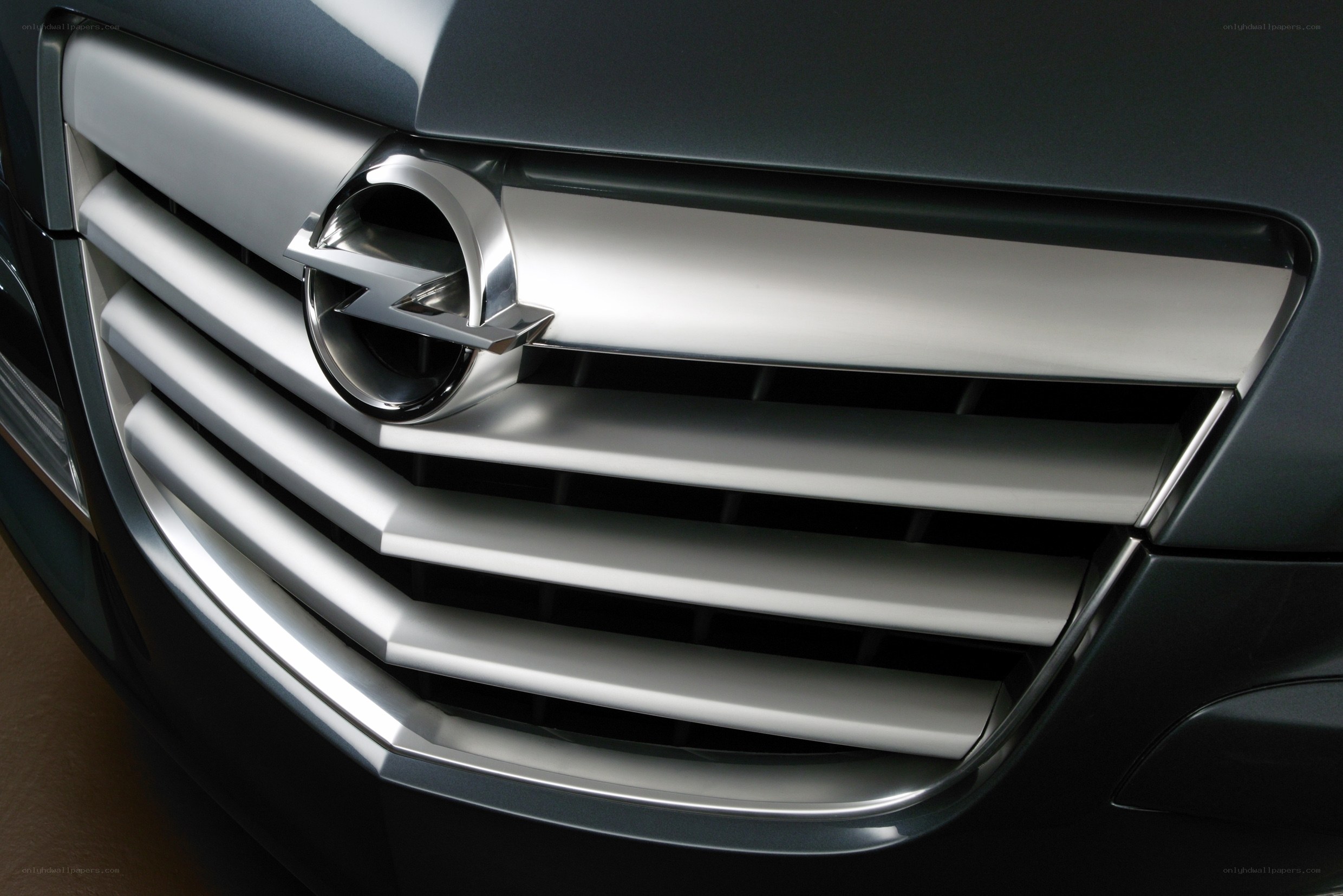 Opel car front grille