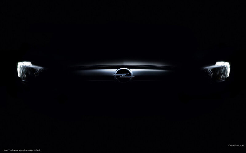 Opel car front teaser