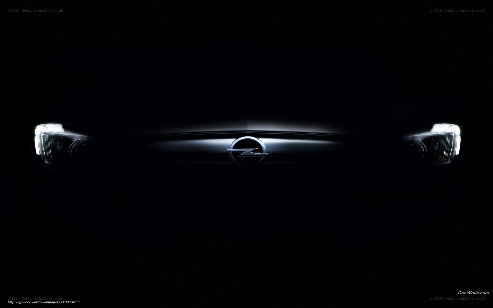 Opel car front teaser