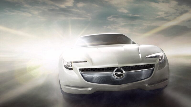 Opel concept car front view