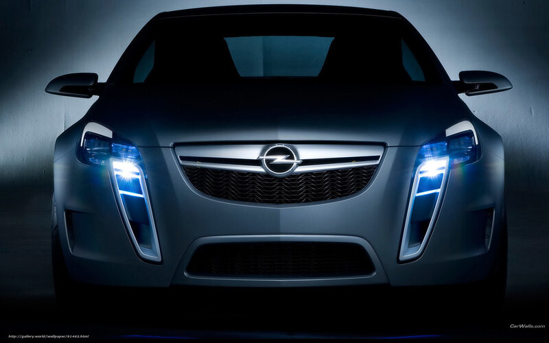 Opel Concept Car Front View