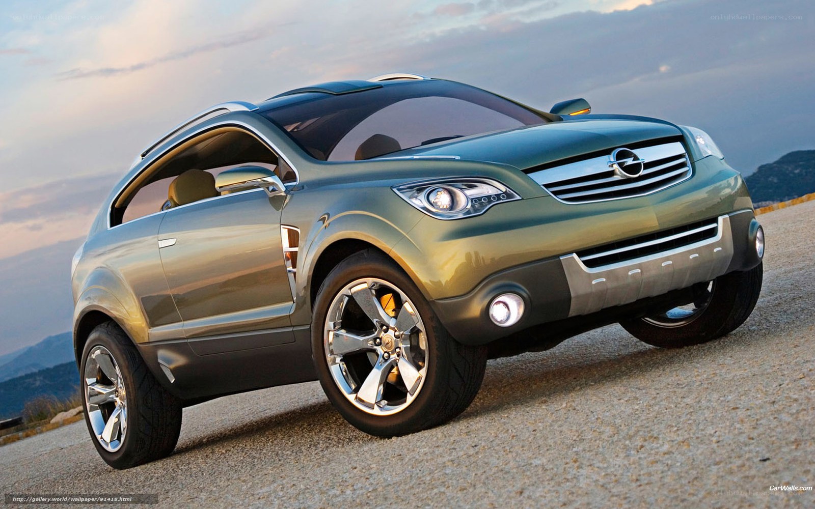 Opel concept SUV car