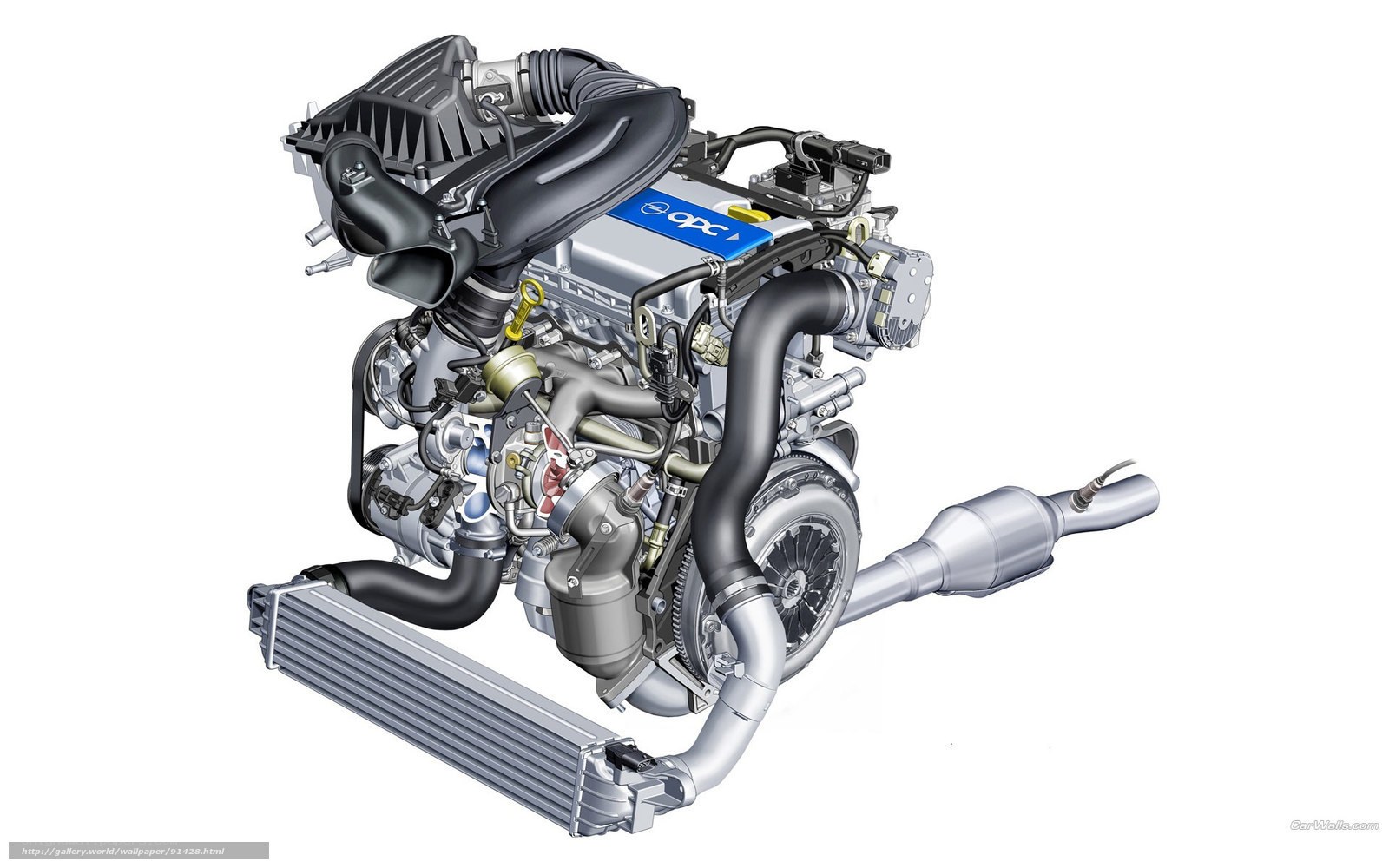 Opel GTC engine diagram