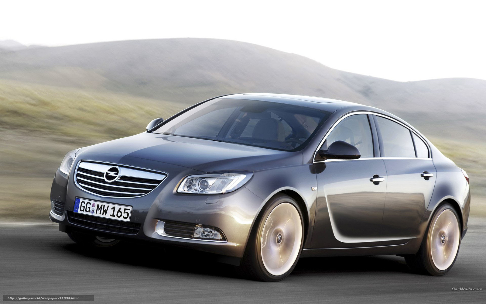 Opel Insignia in motion