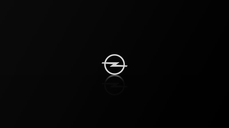 Opel Logo on Black