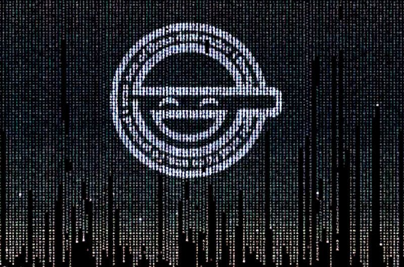 Opel Logo on Screen