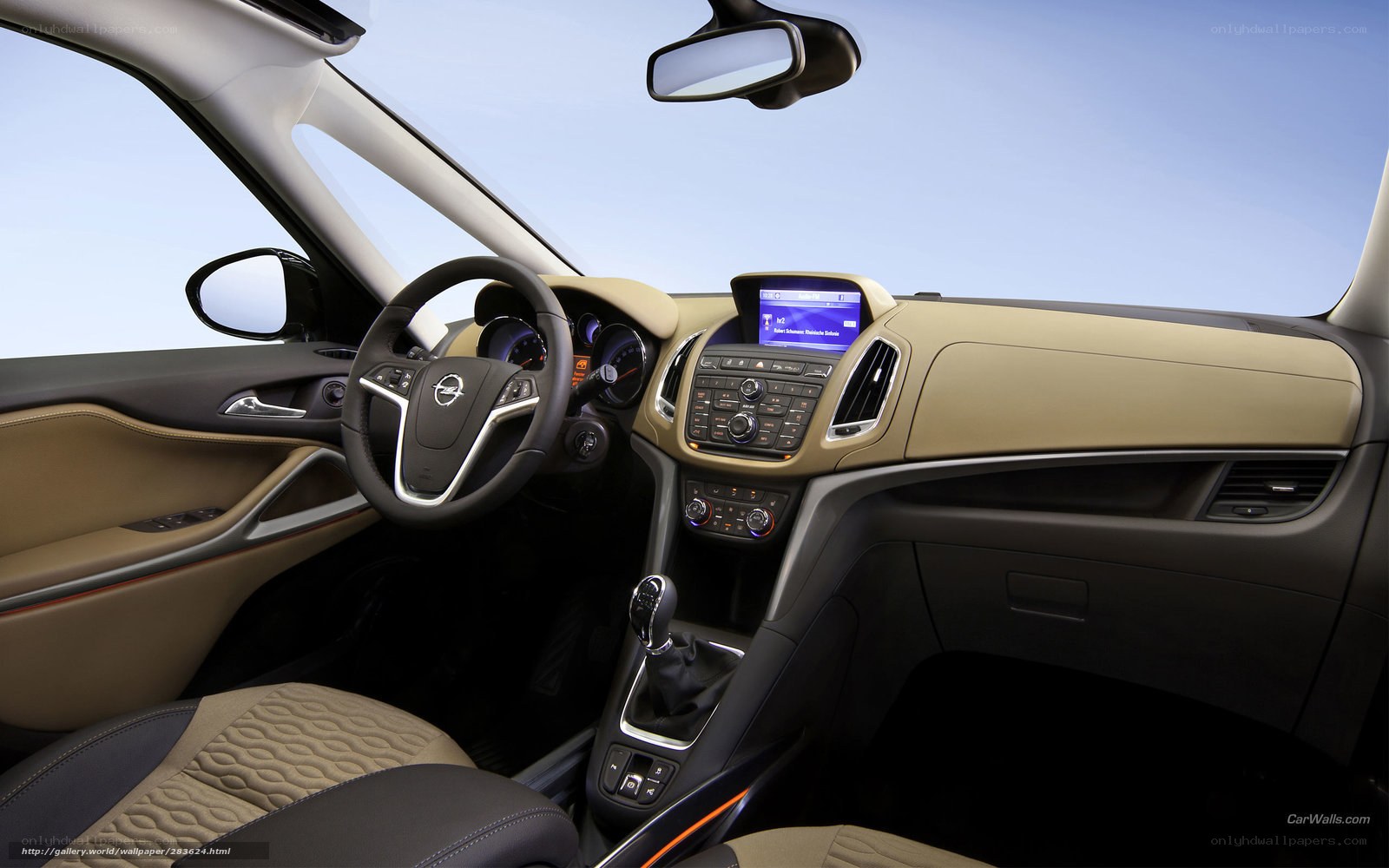 Opel Mokka interior view