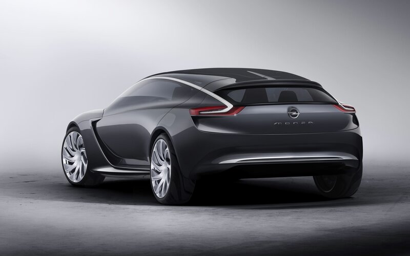Opel Monza Concept Car — Gray, Modern