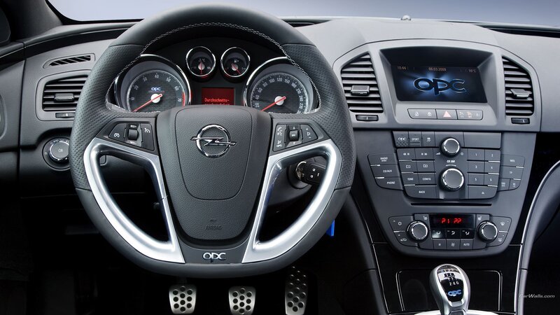 Opel OPC car interior