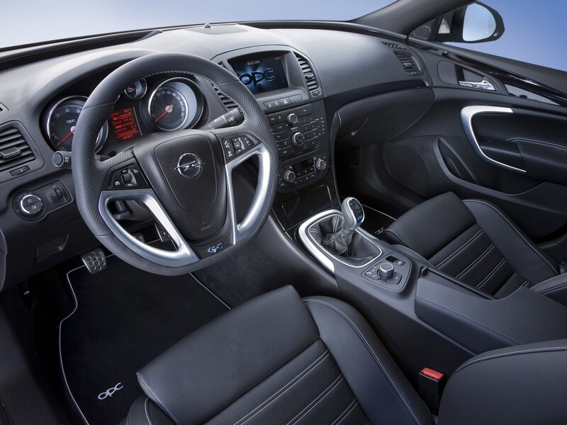 Opel OPC car interior