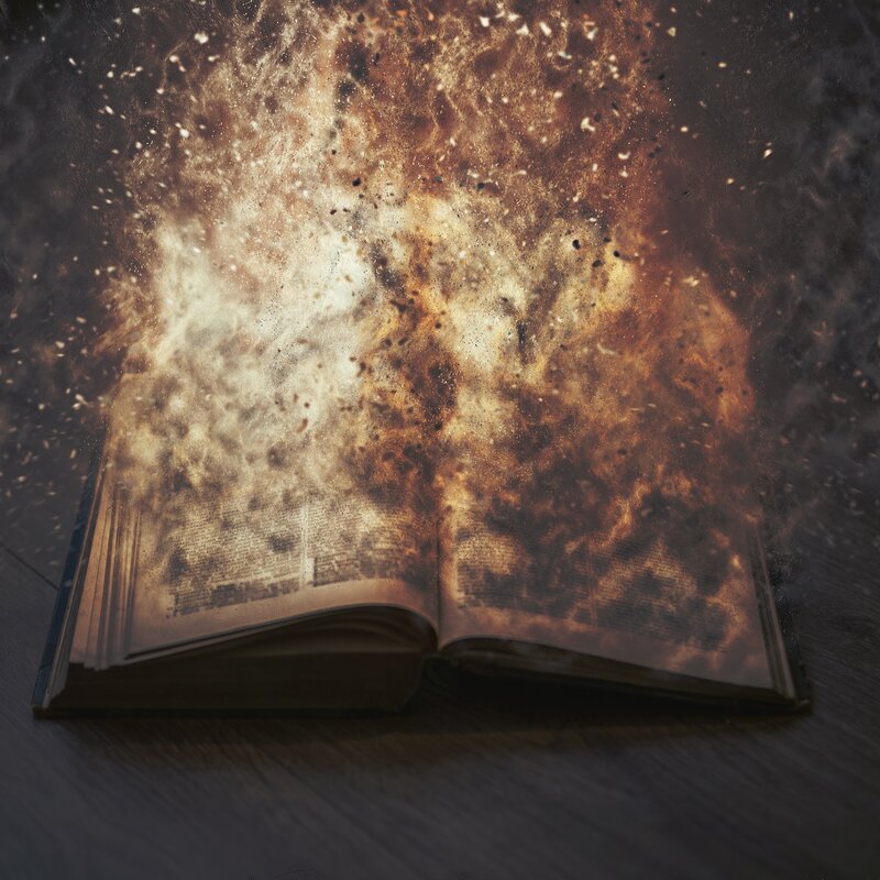 Open Book Exploding