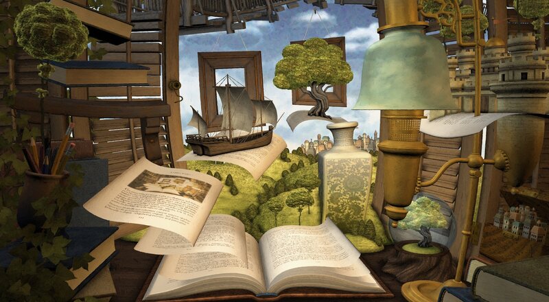 Open Book Landscape