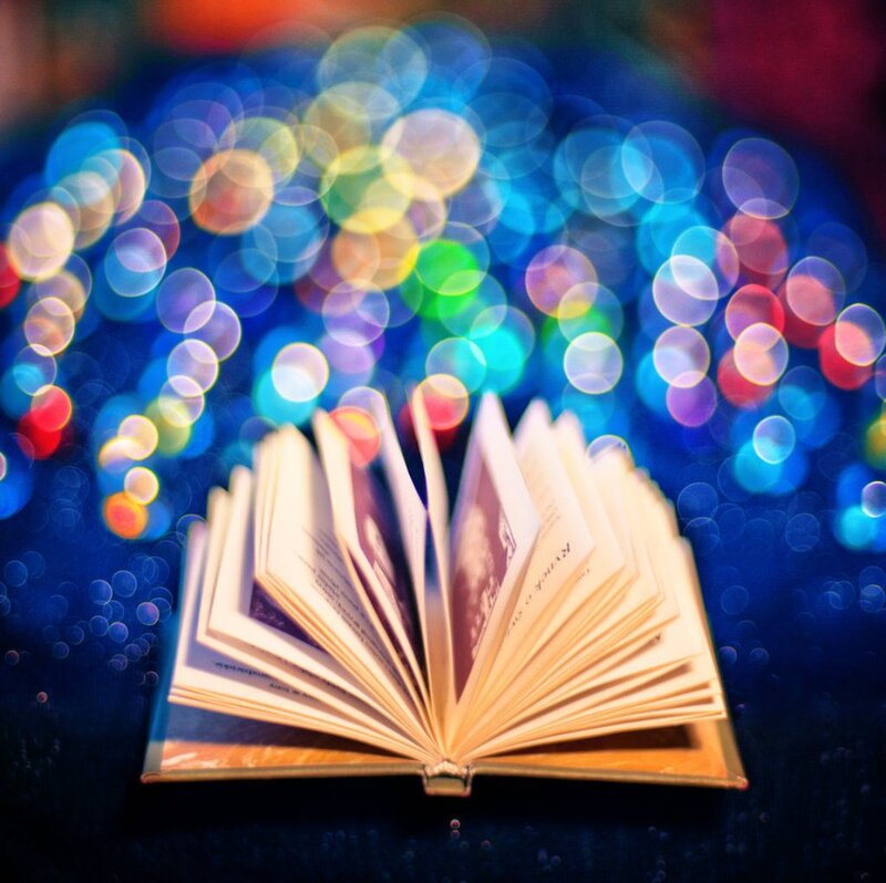 Open Book on Dark Surface