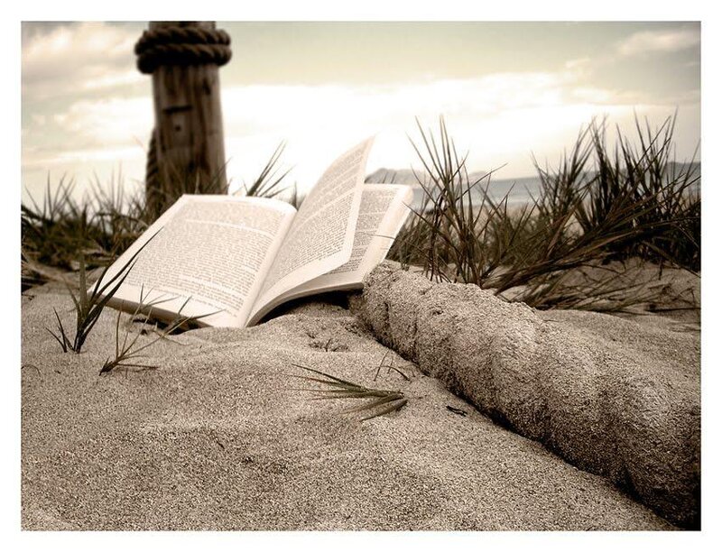 Open Book on Sand