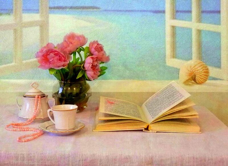 Open Book on Table